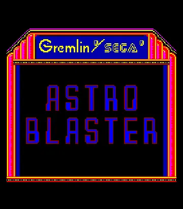 Astro Blaster (version 2) screen shot title